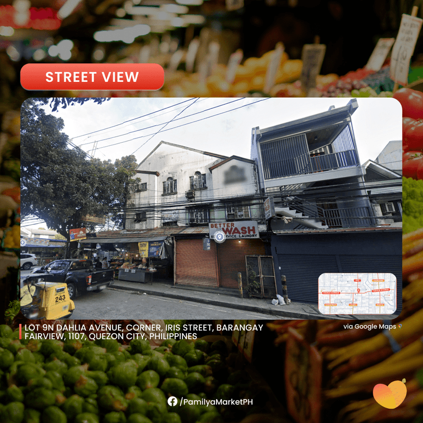 Street view of Pamilya Market on Dahlia Avenue