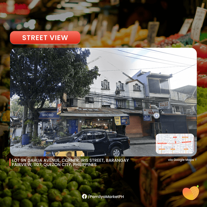 Street view of Pamilya Market on Dahlia Avenue